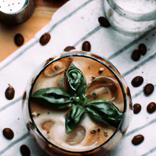 genovese basil iced coffee