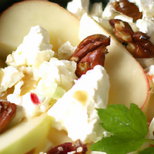 German Apple and Quark Salad