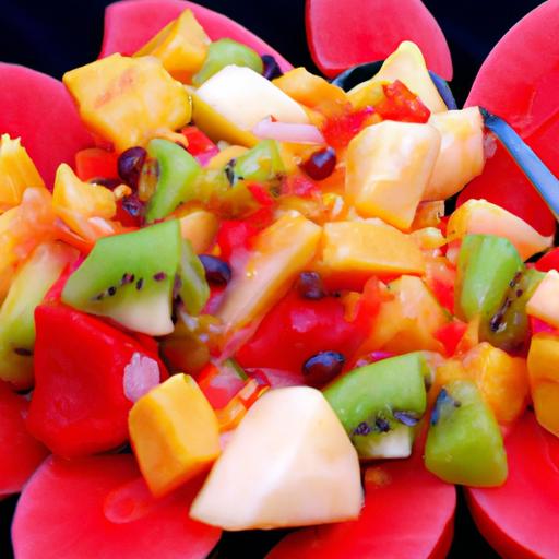 ghanaian fruit salad with chili