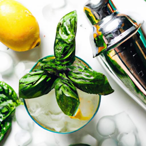 gin and basil smash