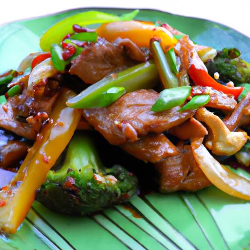 ginger pork stir fry