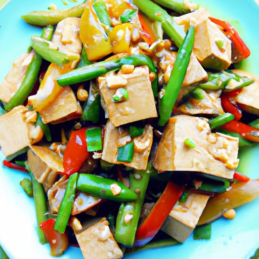 ginger tofu stir fry