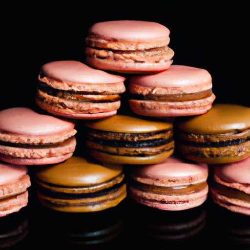 gingerbread macarons