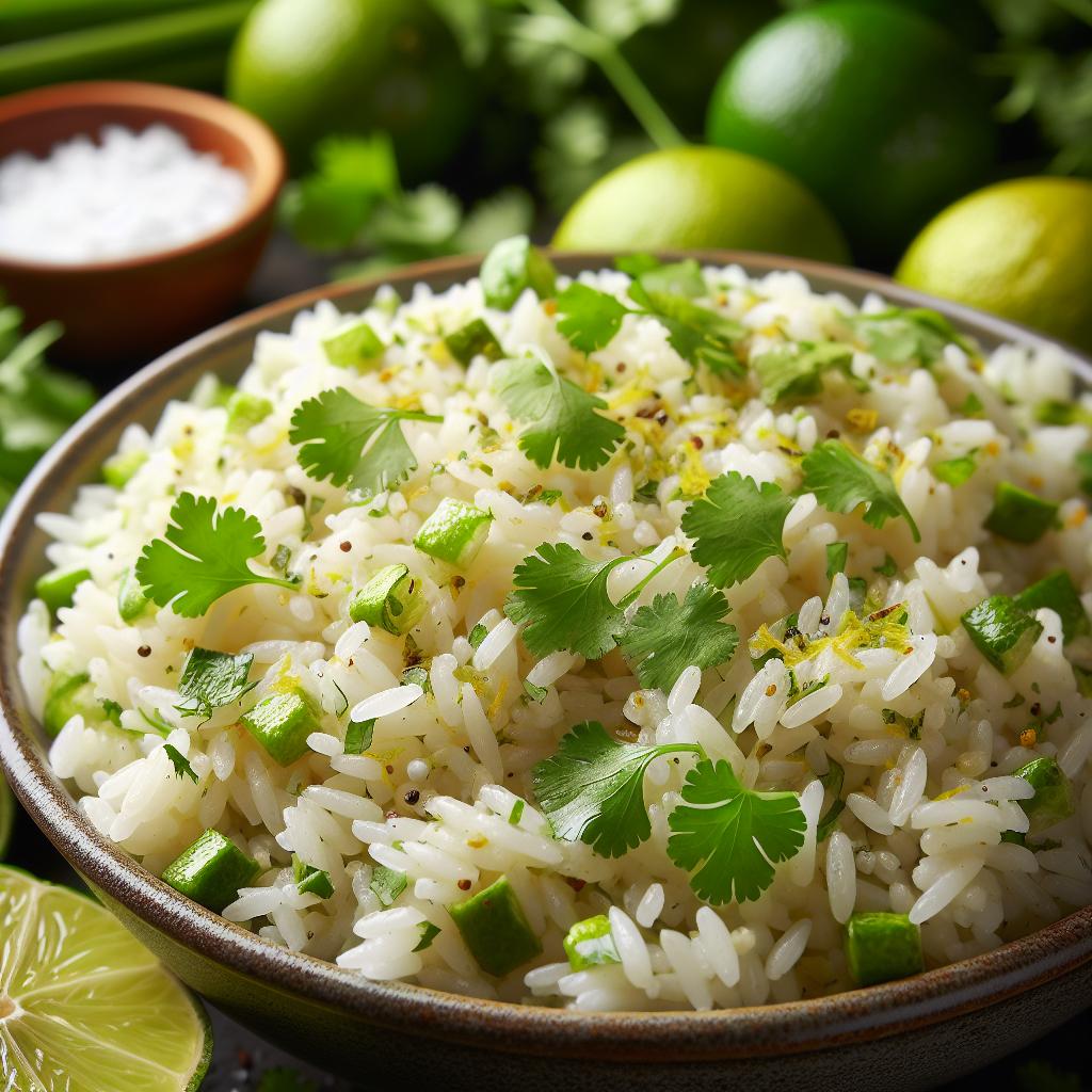 gluten free cilantro lime rice