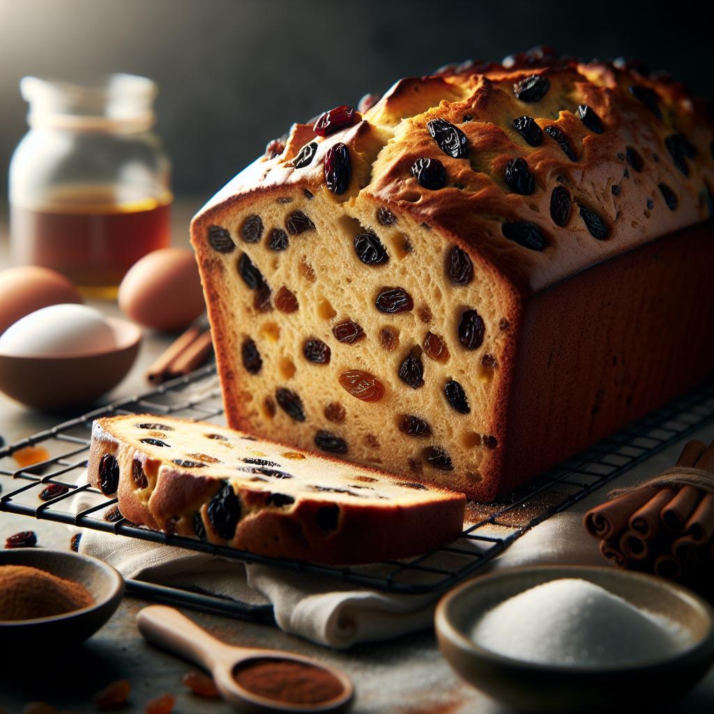 Gluten Free Cinnamon Raisin Bread