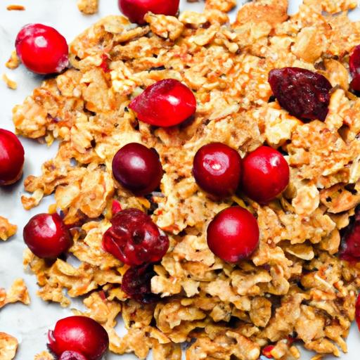 Gluten Free Cranberry Almond Granola