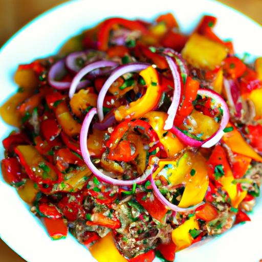 Gluten Free Grilled Vegetable Quinoa Salad