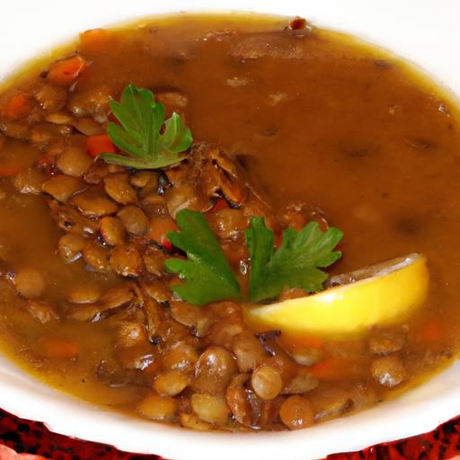 gluten free lentil soup