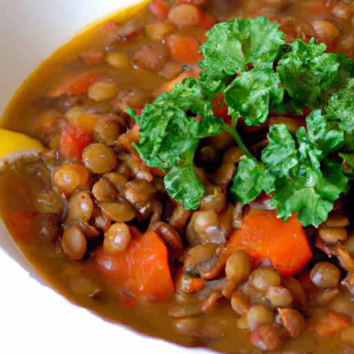 gluten free lentil stew