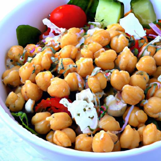 Gluten Free Mediterranean Chickpea Salad