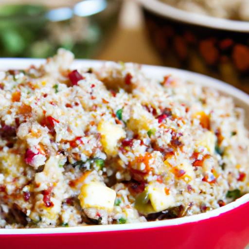 gluten free mexican quinoa casserole