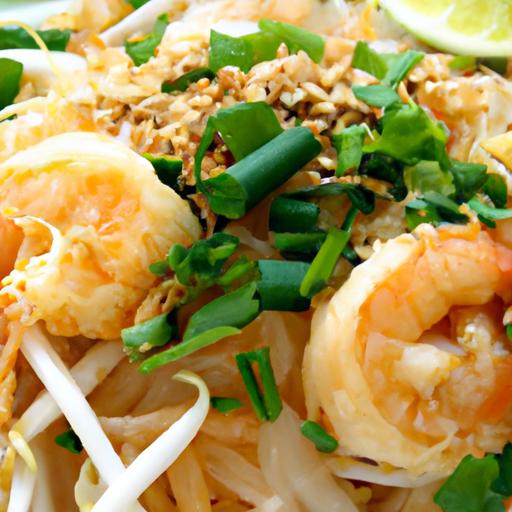 Gluten Free Pad Thai with Rice Noodles