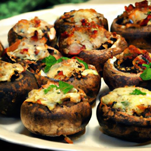 gluten free stuffed mushrooms