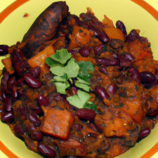 gluten free sweet potato and black bean chili