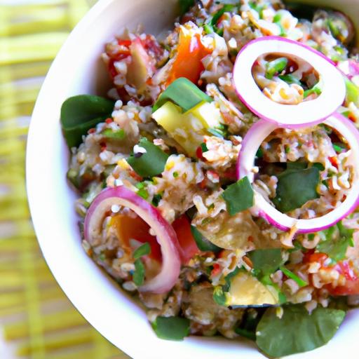 Gluten Free Tabbouleh with Quinoa