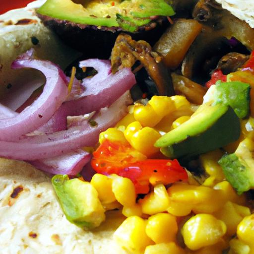 Gluten Free Vegetable Fajitas with Corn Tortillas