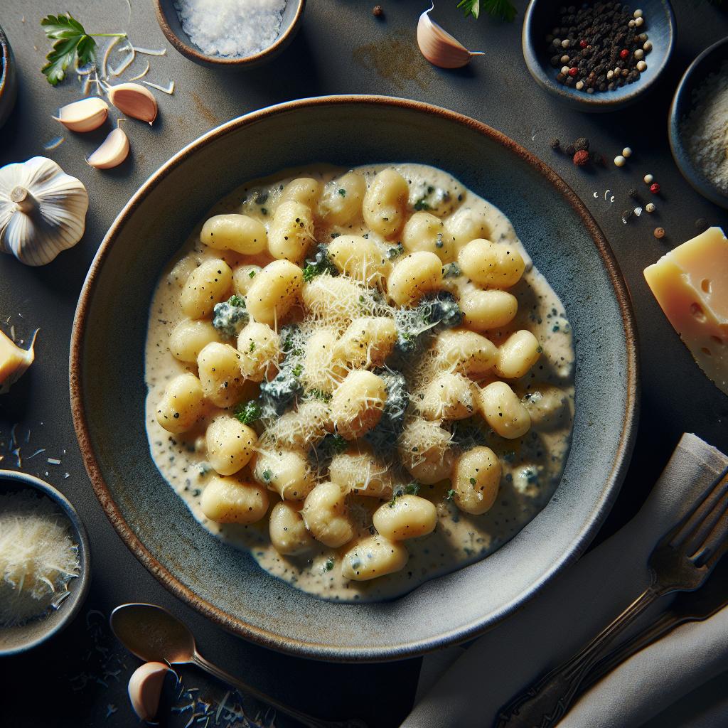 gnocchi with gorgonzola cream sauce