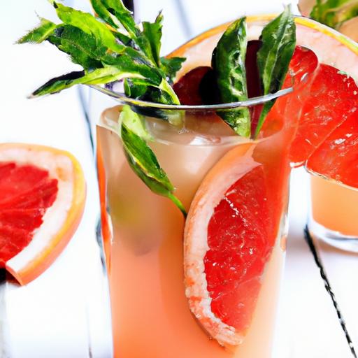 Grapefruit Mint Spritz