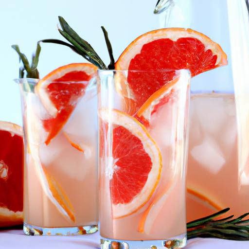 Grapefruit Rosemary Spritzer