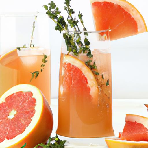 grapefruit thyme spritz