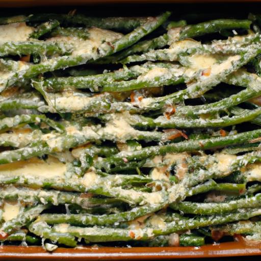 gratin de haricots verts