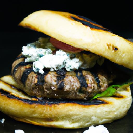 greek lamb burger