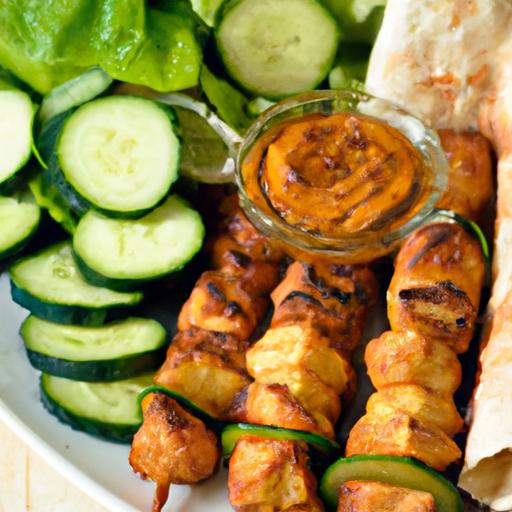 greek style chicken souvlaki