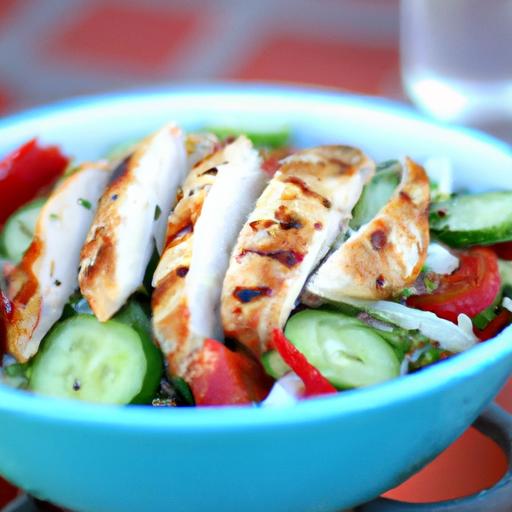 greek tzatziki chicken salad