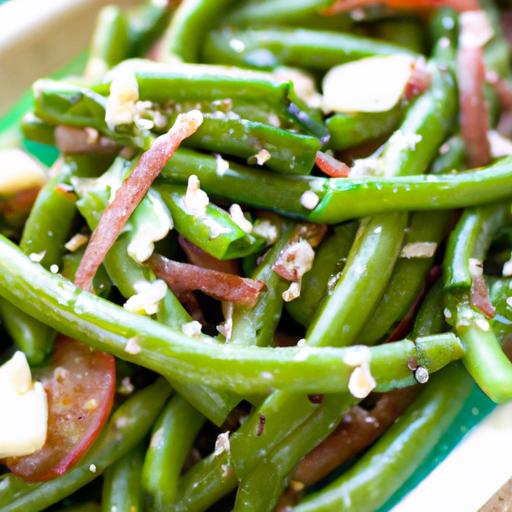 green bean and prosciutto salad