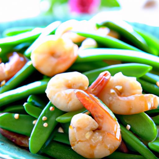 green bean and shrimp stir fry