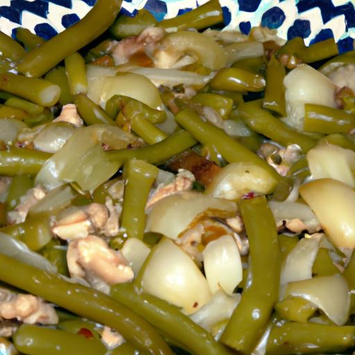 green bean and turkey casserole