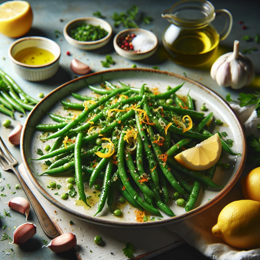 green beans gremolata