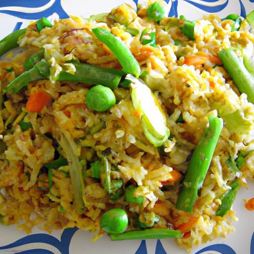 green curry fried rice