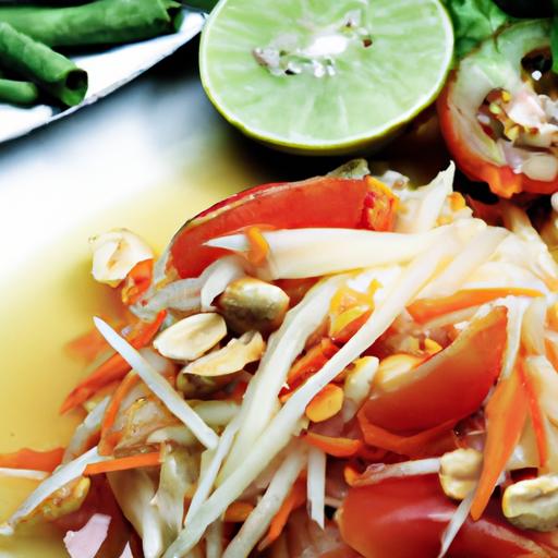 green papaya salad