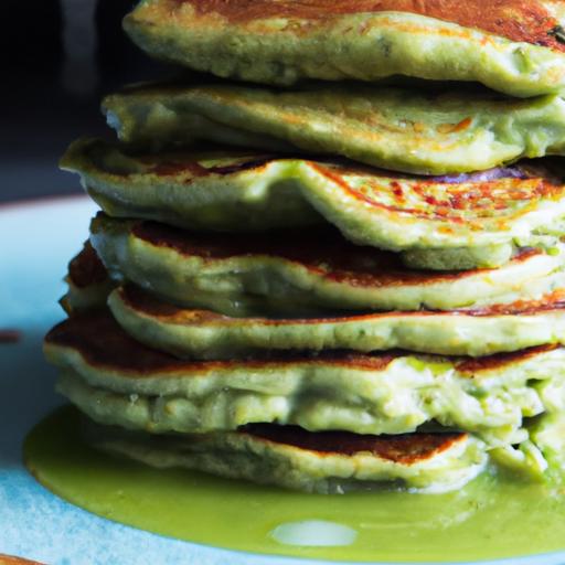 green smoothie pancakes