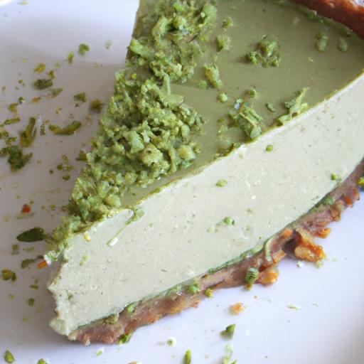 green tea cheesecake