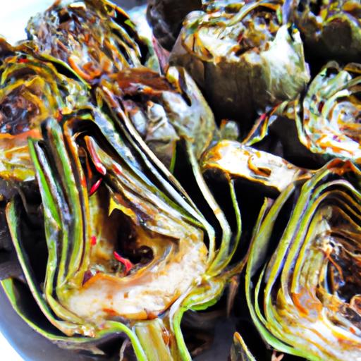 grilled artichokes