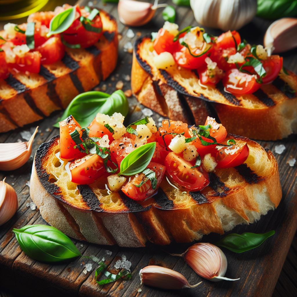 grilled bruschetta