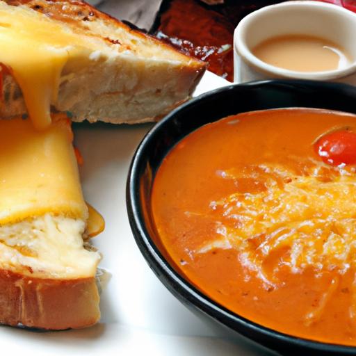 grilled cheese and tomato soup