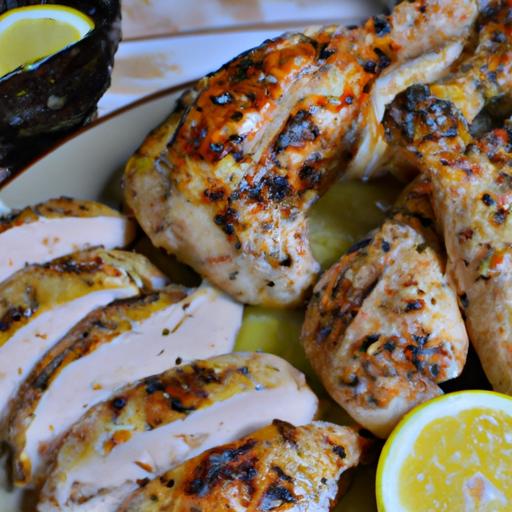 grilled chicken breasts