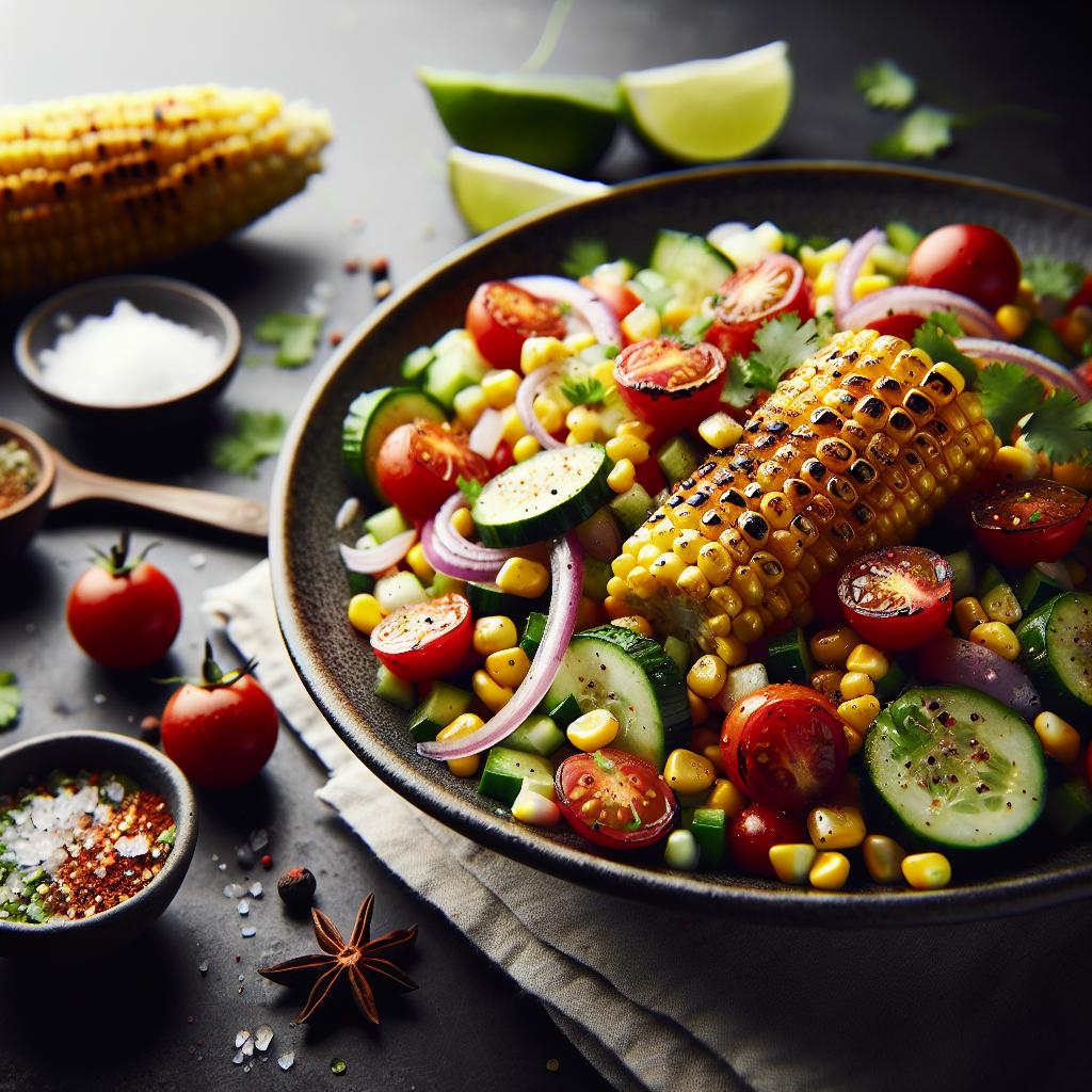 grilled corn salad