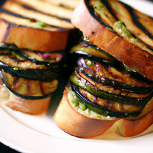 grilled eggplant sandwich