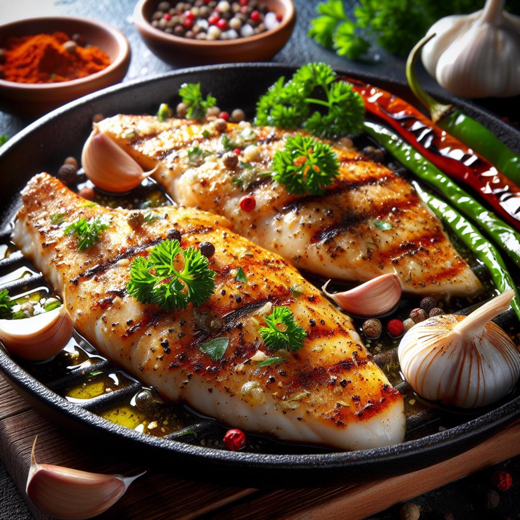 grilled fish