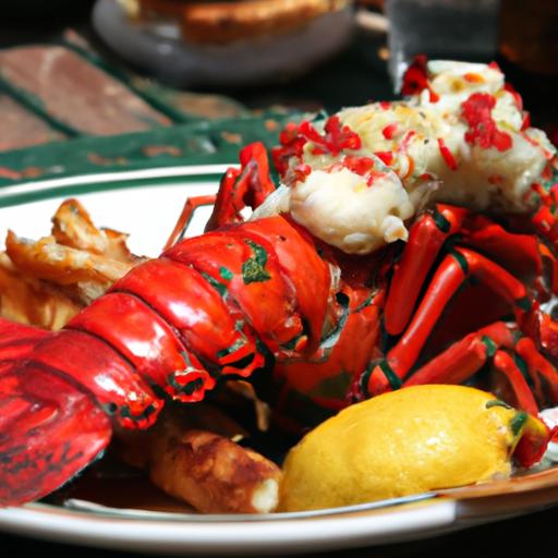 grilled lobster