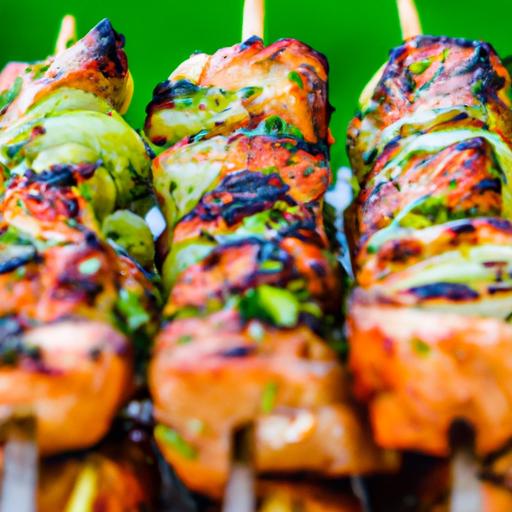 grilled meat skewers brazilian style