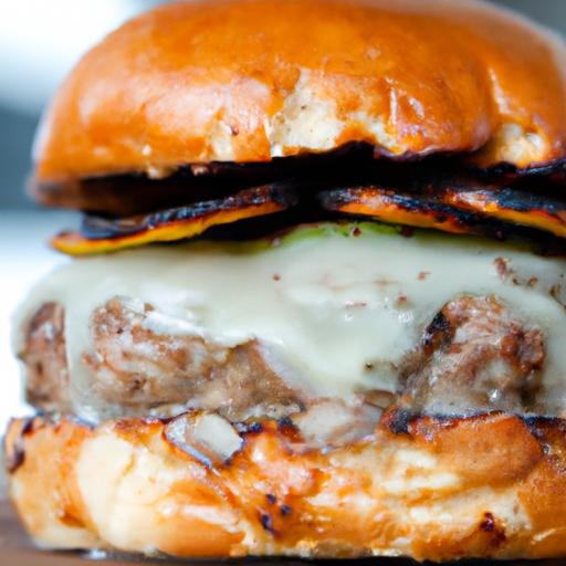 grilled onion burger