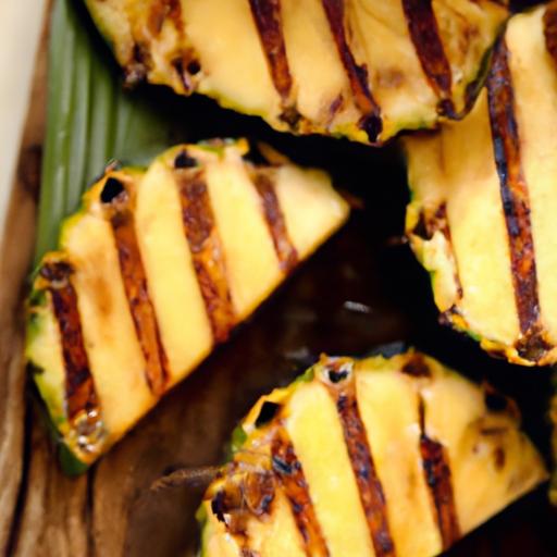 grilled pineapple