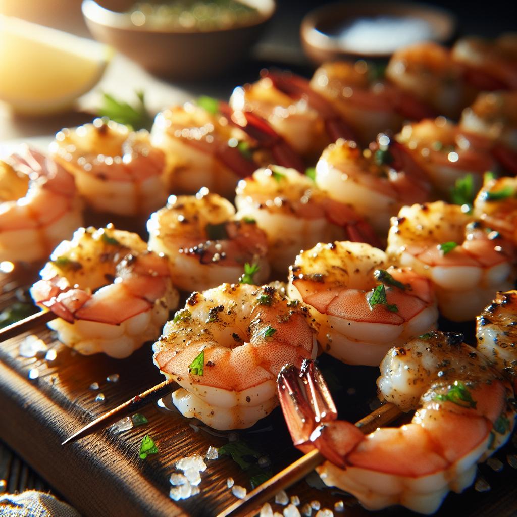 Grilled Shrimp Skewers