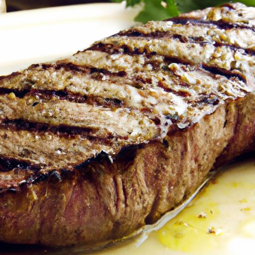 grilled sirloin steak