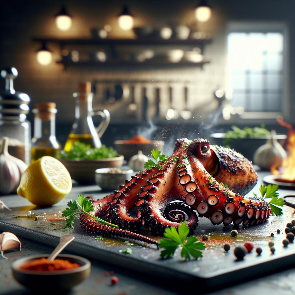 Grilled Spanish Octopus